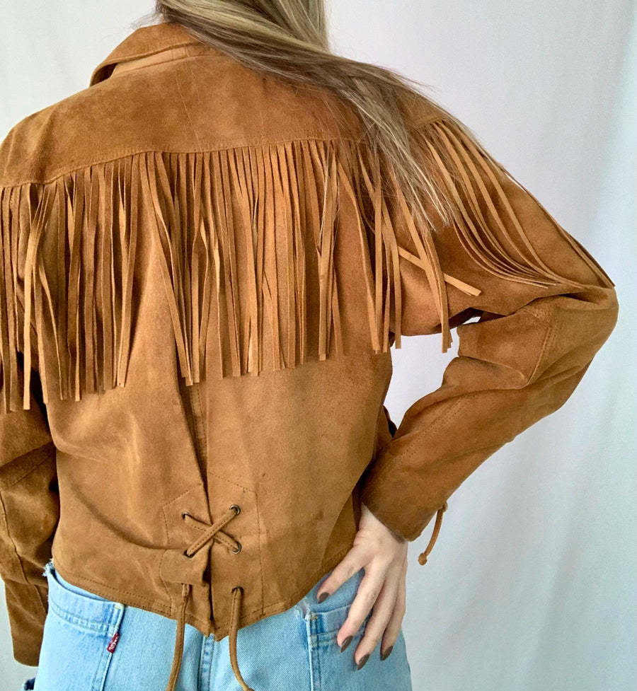 Fringe Suede Jacket