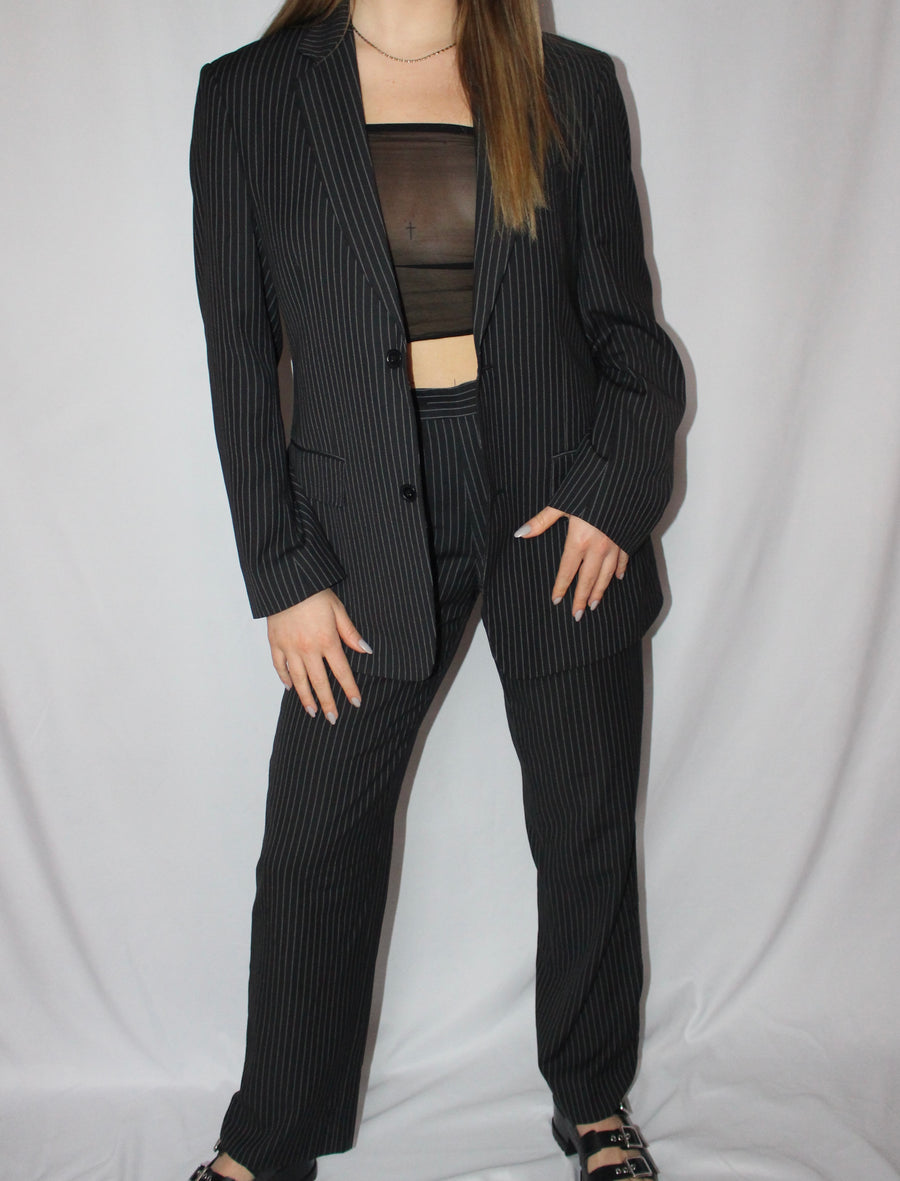 Pinstripe Suit