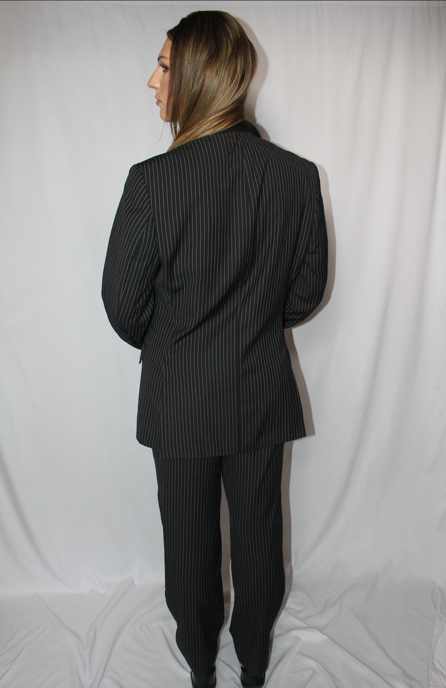 Pinstripe Suit