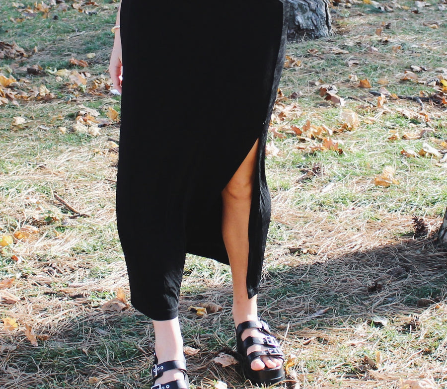 Black Maxi Skirt