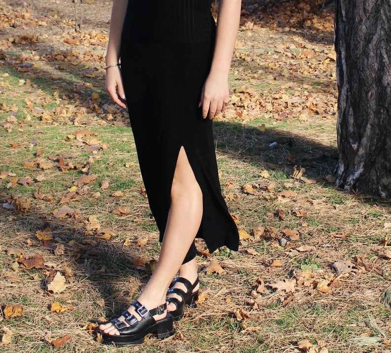 Black Maxi Skirt