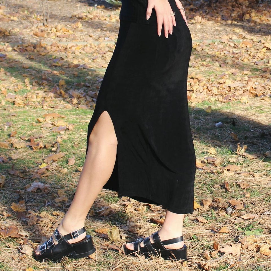 Black Maxi Skirt