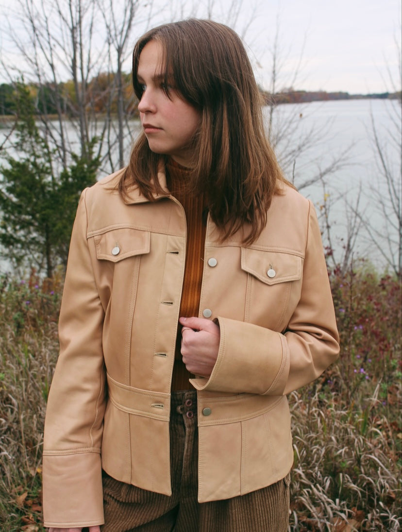 Tan Leather Jacket