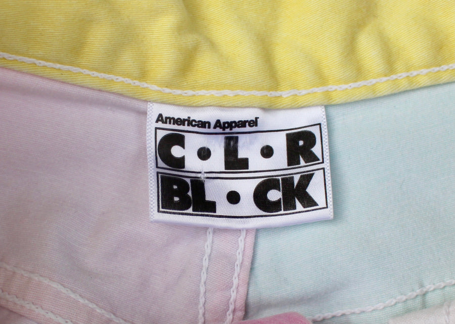 90’s Colour Block Shorts